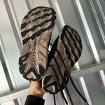 Hoka  Black and White Athletic Shoes Womens 7B Photo 4