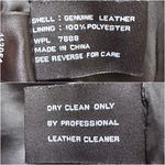 Avanti Jacket Genuine Leather Full Zip Up Collared Vintage Black S Photo 8