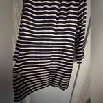 J.Crew Crew neck  size 8 silk classic shift dress with sleeves. Photo 2
