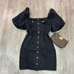 BOUTIQUE black denim mini dress ✨ Size L Photo 2
