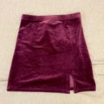 Forever 21 Velvet Mini Skirt   Photo 1