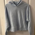 Old Navy light blue cropped hoodie Photo 0