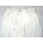 prAna NWT Womens White Fernie Beach Pant Flowy Modal XL Coverup Casual Pockets Photo 5