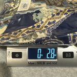 ECI Vintage Y2K New York Babydoll Top Womens 6 Blue Silk Tie Waist Photo 13