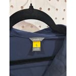 Eddie Bauer  Womens Navy Sleeveless Sport Collared Shirt Dress with Belt Size M Photo 3