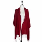 Women’s Bundle 3 Oblong Scarfs Solid Bright Jewel Colors Yellow Red Rose Pink Photo 6