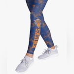 NEW FOCO Women's NBA Team Color Cloud Leggings NY Knicks S 24” inseam Blue Photo 5