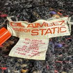 Vintage Gil Aimbez Wool Blend Oversized Shrug Open Cardigan Black Fringe Dolman Size undefined Photo 5