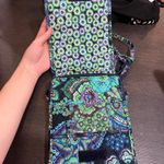 Vera Bradley Floral Crossbody Bag in Green and Blue Photo 2