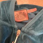Juicy Couture  Teal Velour Jacket Y2K Photo 5