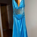 Cinderella  Blue Beaded Maxi Dress Photo 2