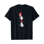Dr. Seuss New Womens  Cat in the Hat Read Across America Graphic Tee Shirt - Sz XS Photo 0