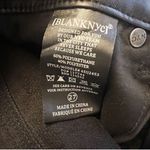 BLANK NYC  Black Faux Leather Straight Leg Pants in Need You Tonight Size 27 Photo 8