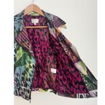 Alberto Makali VTG Y2K Sleeveless Moto Vest S Soft Grunge Butterfly Colorful Zip Photo 8