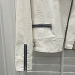 7 For All Mankind White Jean Jacket Photo 2