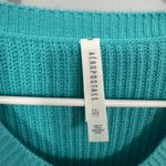Aeropostale  Diamond Knit Pullover Sweater Women's Size XXL Blue 100% Acrylic Photo 2