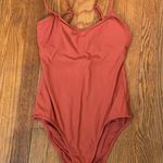 ANDIE The Amalfi One Piece Swimsuit Rib Ginger Orange size XS NWT Photo 2