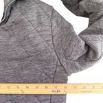 Lululemon Forever Warm Quilted Pullover Heathered Core Dark Grey Women Size 4 Photo 7