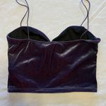 Blue Blush Velvet Top Photo 2