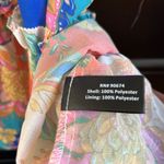 Boston Proper Like New  Paisley Patches Peasant Dress Size Medium Photo 10