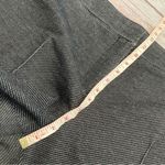 Akris Punto  Pleat Front Checked Soft Cropped Trousers Black Grey Size 14 Photo 3