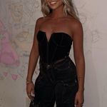 FashioNova Dark green cargo pants Photo 4