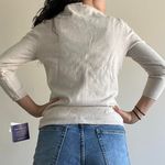 Liz Claiborne Embroidered Beige Cardigan NWT Photo 1