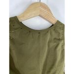 Free People Movement Green High Neck Sports Bra Women's Size X-Small/Small XS/S Photo 3