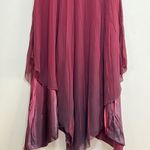 Komarov Beaded Neck Sleeveless Asymmetrical Tiered Dress with Shawl Size XL Photo 5