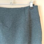 Michael Kors | Charcoal Gray Knit Pencil Skirt Sz 6 Photo 1