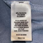 Crown & Ivy  size medium beach clouds pullover dress blue puff sleeves vacation Photo 5