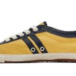RE/DONE 90s Low-Top Sneakers, Yellow & Navy Size 41 New in Box Retail $250 Photo 7