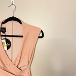 Nookie Miami Midi Tie Dress, Blush, Size M, NWT Photo 5