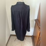 Rails  Bianca plaid button down shirt dress charcoal shadow size small Photo 8