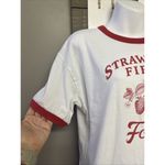 Gap Teen Strawberry Fields By Beatles Cropped Short Sleeve Easy T T Photo 1