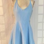 Lulus Lulu’s Meet Cute Light Blue Skater Dress size Medium Photo 4