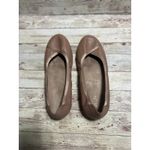 Vionic  Caroll Leather Ballet Flats Women's Size 7 Tan Slip On Neutral Shoes Photo 2