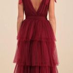 Lulus Red Tulle Dress Photo 1