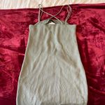H&M Sage Green Dress Photo 1