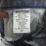 Current/Elliott Current Elliott Womens Sz 27 The Stiletto City Bleach Destroy Distressed Jeans Photo 6