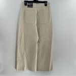 Jones New York wide leg crop ponte knit pants pull on beige size M Medium NWT Photo 3