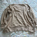 Aerie Tan  Crewneck Sweatshirt Photo 0
