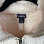 Patagonia peach Los Gatos sweater half zip pullover fuzzy jacket size medium Photo 3