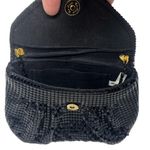 Vintage Black Metal Mesh Shoulder Bag Clutch Crossbody Purse with Chain Strap Photo 6