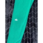 Alo Yoga  Leggings Womens Full High-Waist Airlift Houndstooth Green Sz M Photo 2