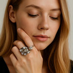 Women's Unbranded Silver Wire Photo 0