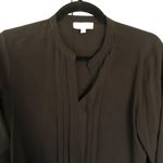 Calvin Klein Black Long Sleeve Blouse Size S Photo 2