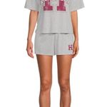 GRAYSON SOCIAL Short Set Size 1X Womens HARVARD UNIVERSITY Logo Sleepwear New Photo 1