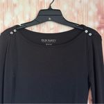Old Navy  Black Boatneck Long Sleeve T Shirt Photo 1