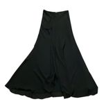 Chetta B Brown Silk Chiffon High Slit Maxi Skirt Womens Size 6 Formal Photo 2